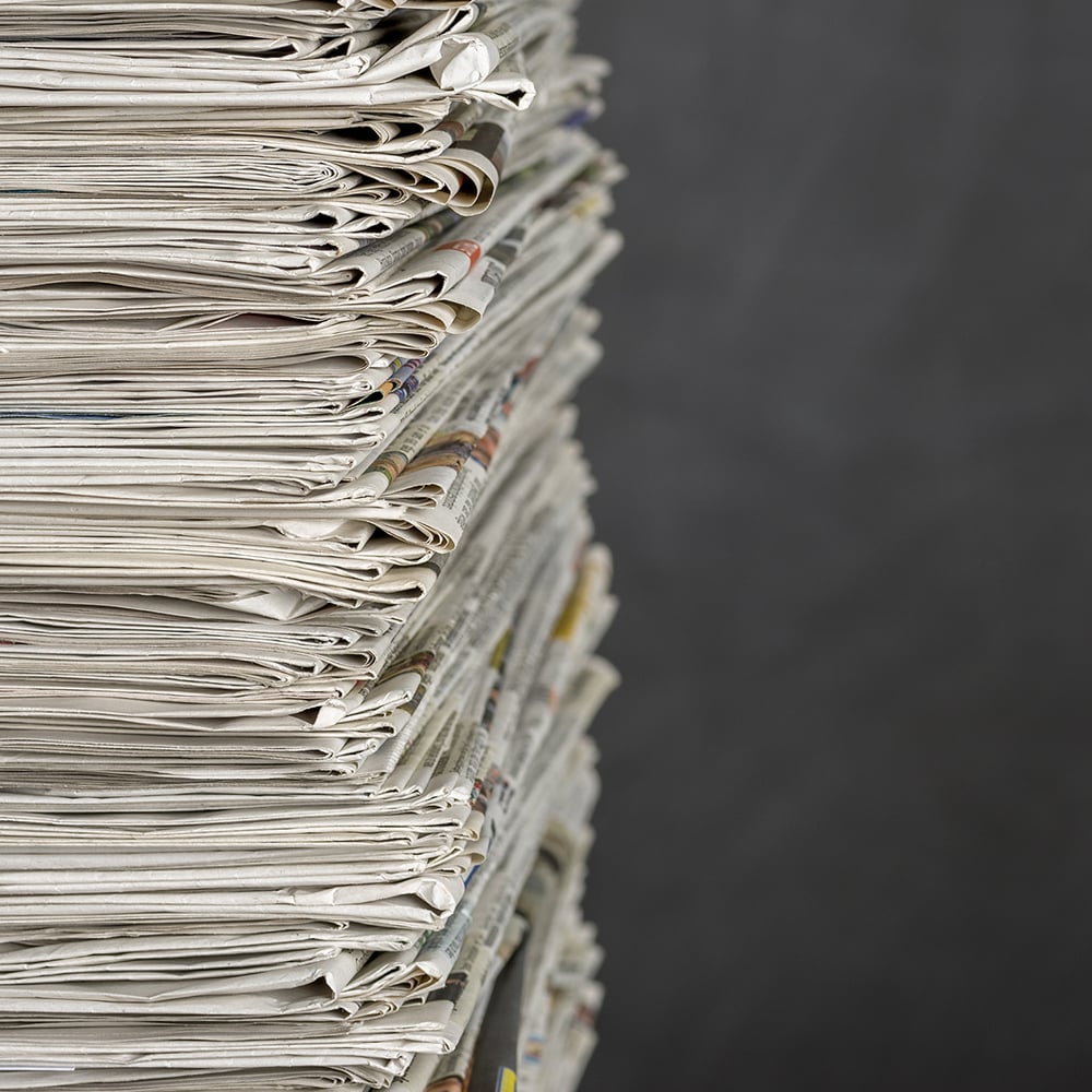 Newspapers Image Stacked